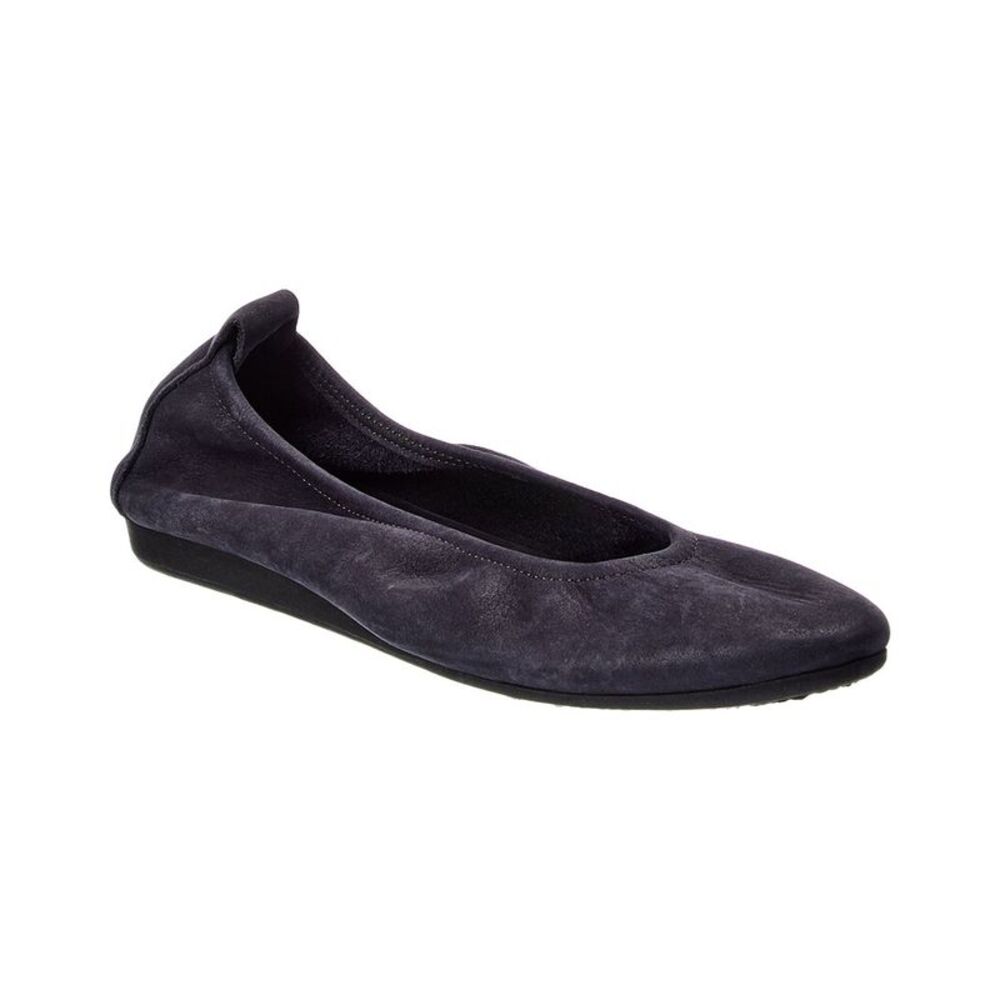 Arche Laius Leather Flat, Grey